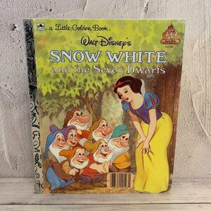 5 for $15📕Walt Disneys Snow White and the Seven Dwarfs Golden Book (SKU: 236MI)